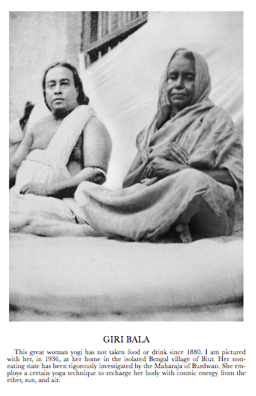 Giri Bala and Yogananda 1936